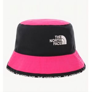 The North Face Black & Hot Pink Bucket Hat Size Sm/Med